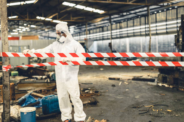 Professional Odor Removal technician working in Cathedral City, CA